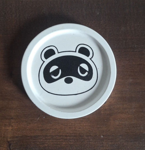 Producto - Posavasos Redondo Animal Crossing Tom Nook
