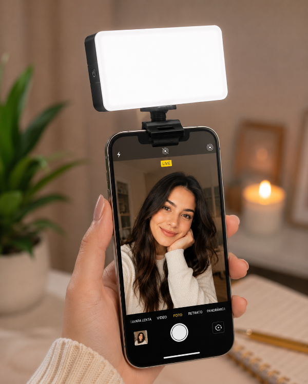 Producto - Luz led para celu / tablet / notebook