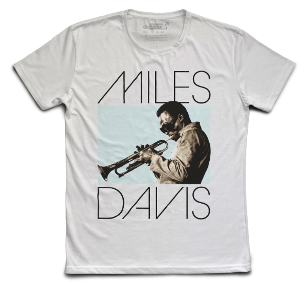 Producto - Remera Miles Davis - Poster 2 - Blanca