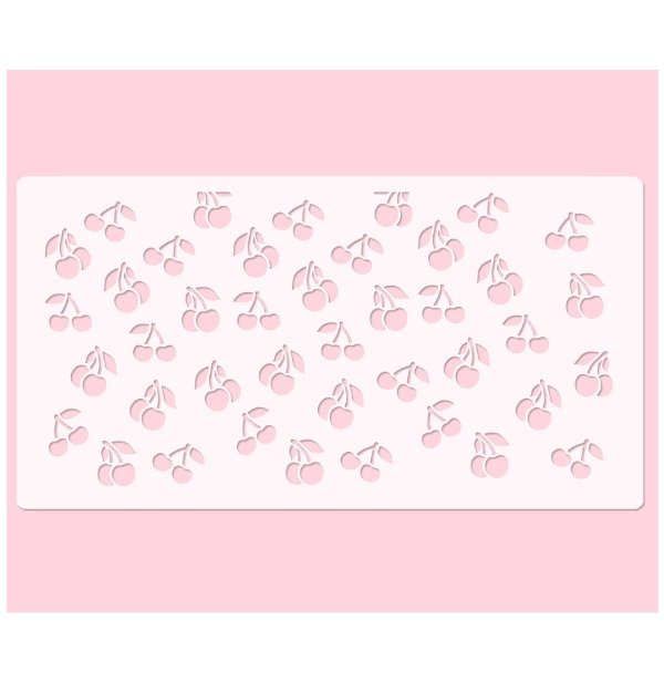 Producto - Stencil para Torta Cerezas 1