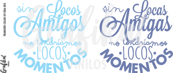 Producto - Transfer Color UV Dia del Amigo 003