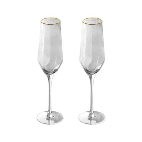 Producto - COPA DE CRISTAL CHAMPAGNE HEXAGONAL 230CC X1 -