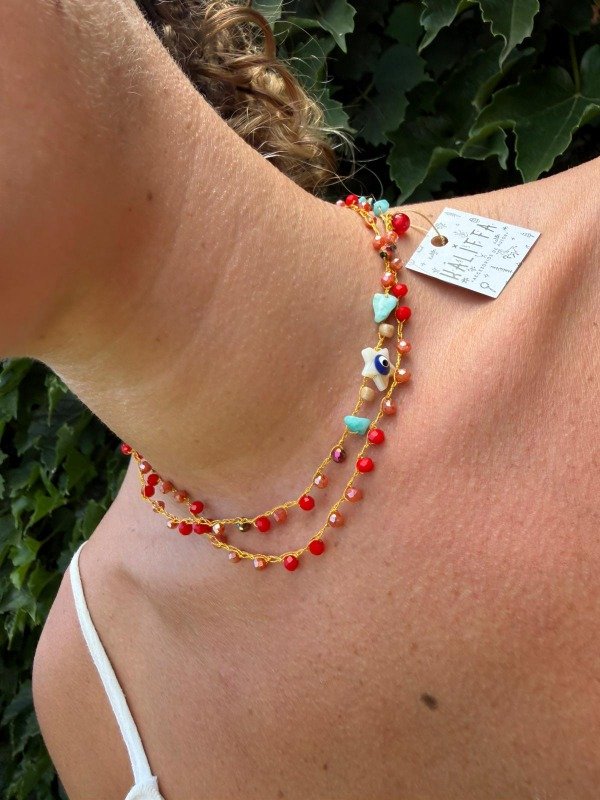 Producto - COLLAR AMELI - rojo