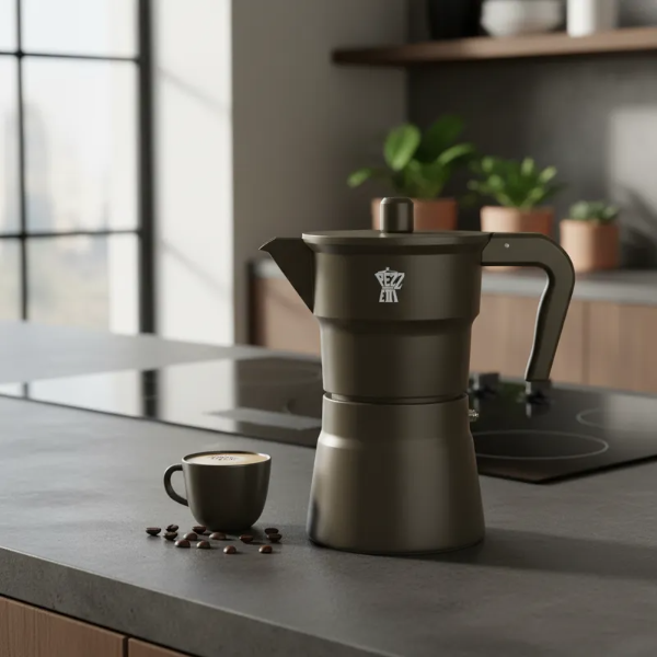 Producto - Cafetera Italiana Pezzetti 3 Tazas Solidexpress Sidereal