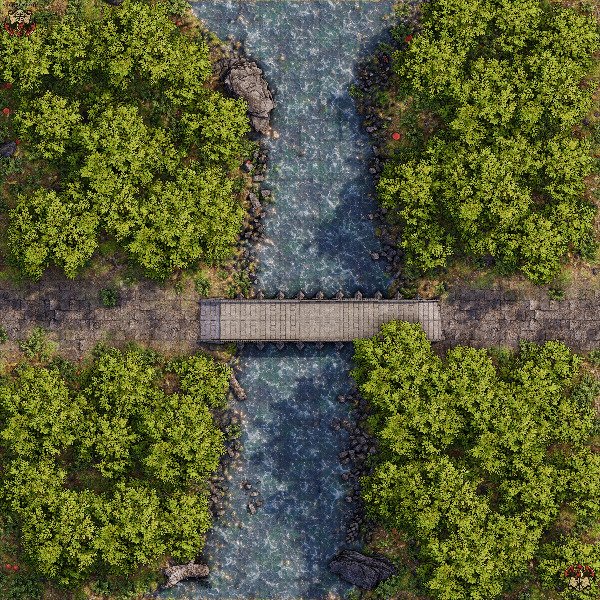 Producto - Camino en el bosque 3 XL