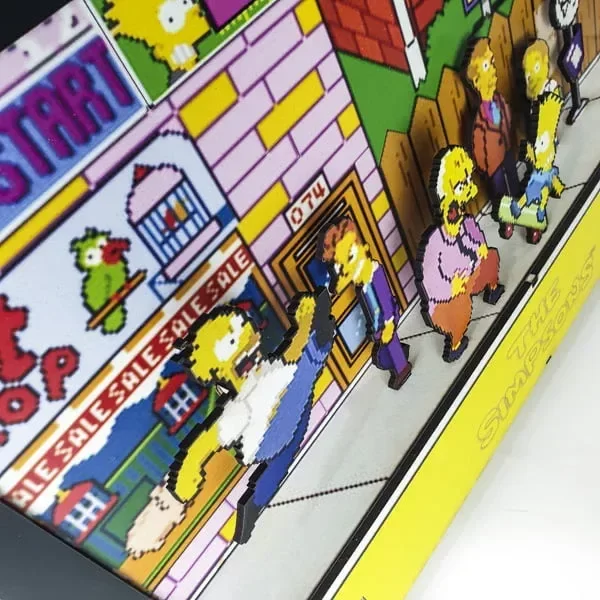 Producto - CuadroThe Simpsons Arcade