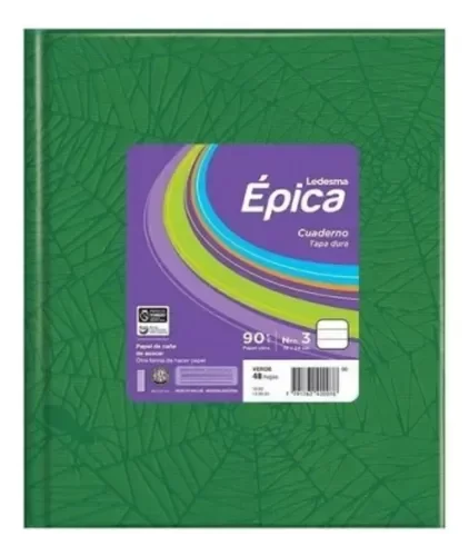 Producto - CUA T/D EPICA N3 Rayado x48h.