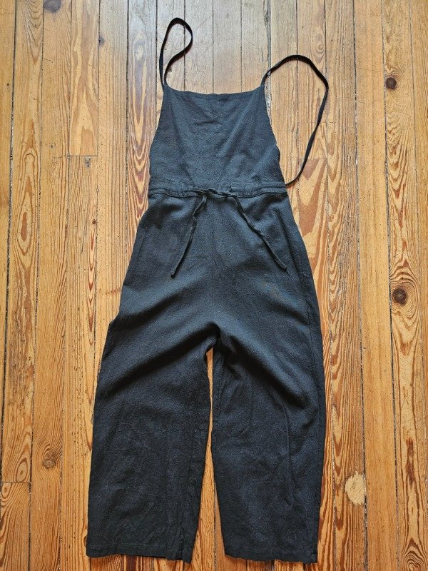 Producto - Mono de Lino Negro t.U