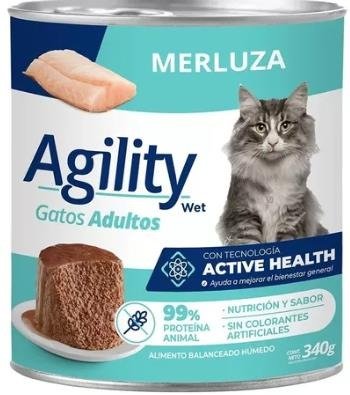 Producto - AGILITY CATS MERLUZA X 340 GR