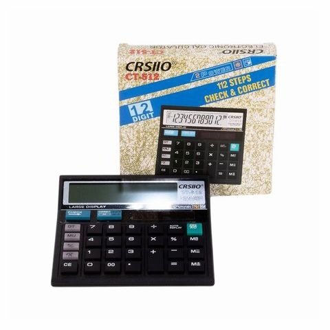 Producto - CALCULADORA 12 DIGITOS 12.5X12.5CM CRSIIO