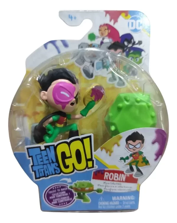 Producto - Teen Titans Go Figura Coleccionable 6cm Cartoon Network Robin