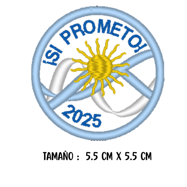 Producto - Matriz de Bordado - PROMESA A LA BANDERA 2025 "PROMESA 254" - Est. Aplique- ITH - 1
