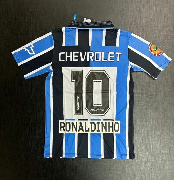 Producto - Camiseta Gremio Retro 1998 Ronaldinho IMPORTADA