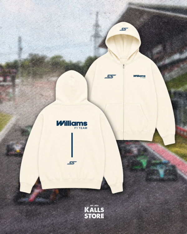 Producto - Campera cremita Carlos Sainz #team