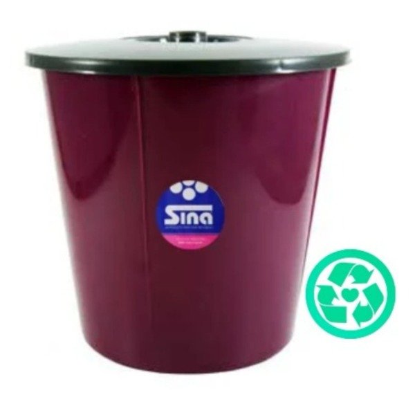 Producto - RESIDUO REDONDO 12LTS TAPA PLANA