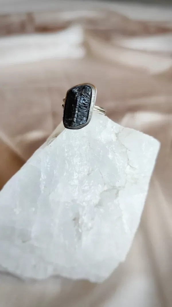 Producto - Anillo Turmalina Pura Protección