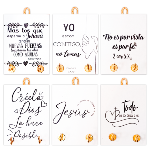 Producto - PROMO Porta Llaves Mini 8 X 10 Cm (PACK X4 UNIDADES)