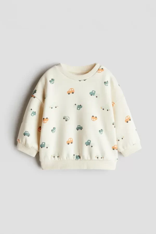 Producto - Buzo HyM autos natural bebe - 0