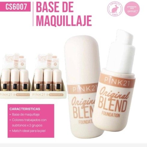 Producto - Base PINK 21