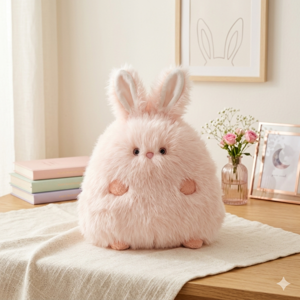 Producto - PELUCHE DE CONEJO ESPONJOSO 30CM