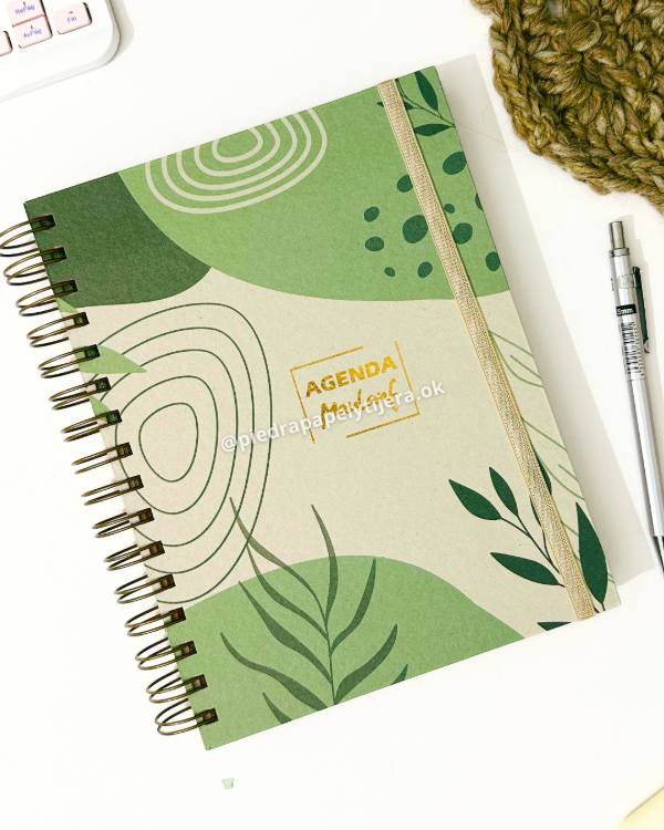 Producto - Agenda perpetua botanico