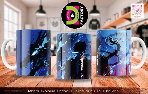 Producto - Taza - Anime - Solo Leveling - TZ-RT-BL-11OZ-143-ANM-SL