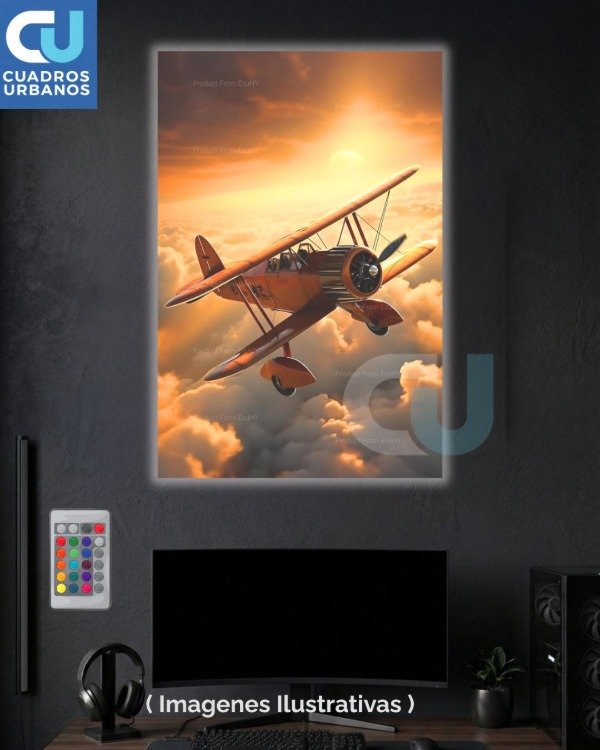 Producto - Aviones Art Led 11
