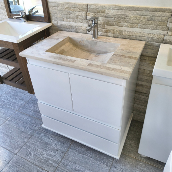 Producto - Vanitory Bariloche de 70 cm (dos puertas y dos cajones)