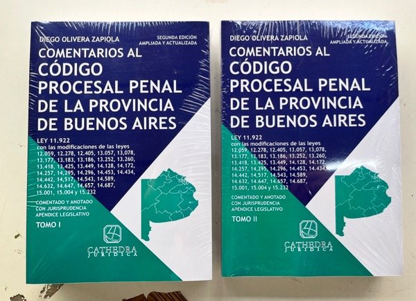 Producto - Comentarios al código procesal penal PBA. Zapiola