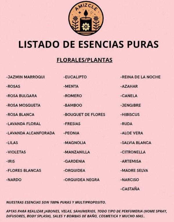Producto - ESENCIAS PURAS