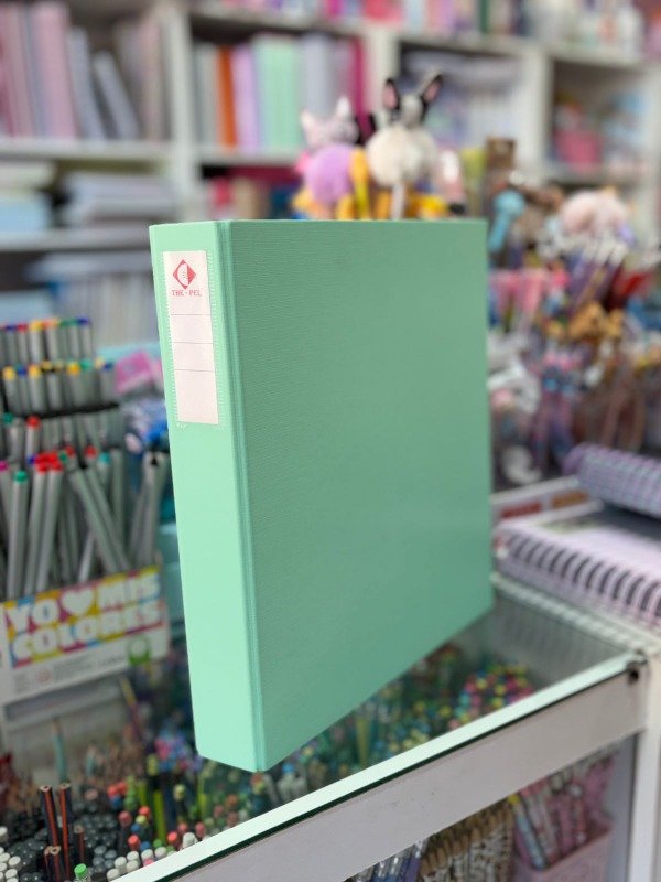 Producto - Carpeta A4 2x40 the pel - verde pastel