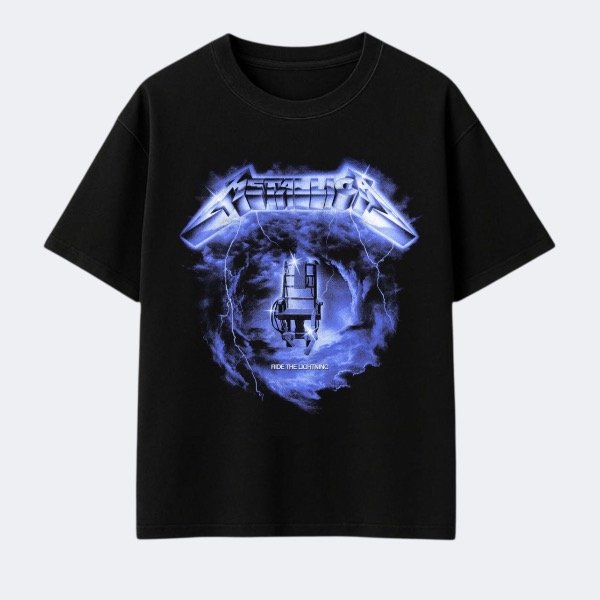 Producto - Remera Oversize - Ride the Lightning
