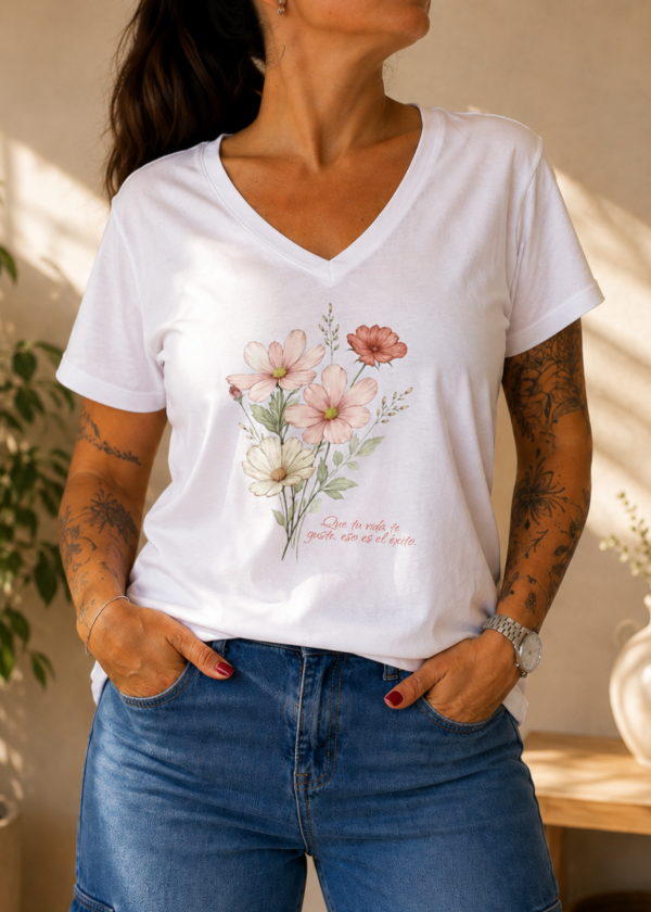 Producto - Remera de algodon Blanco (470)
