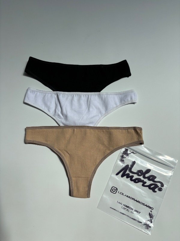 Producto - PACK X3 LESS BÁSICAS ALG ART300 C2