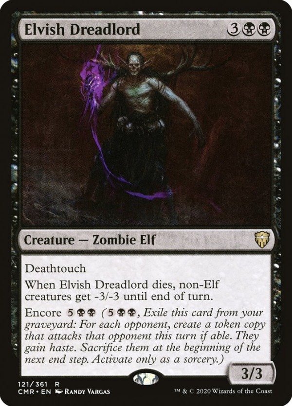 Producto - Elvish Dreadlord #121  Commander Legends