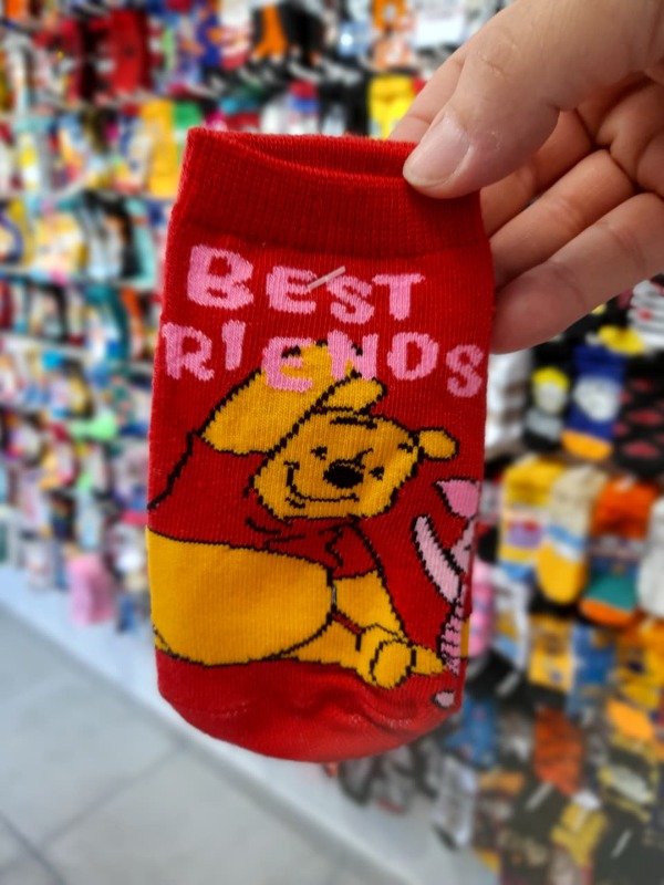 Producto - Soquete Niño Winnie Pooh Roja