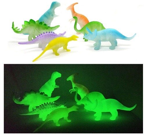 Producto - Dinosaurios Brillan en Oscuridad (x6 unidades)
