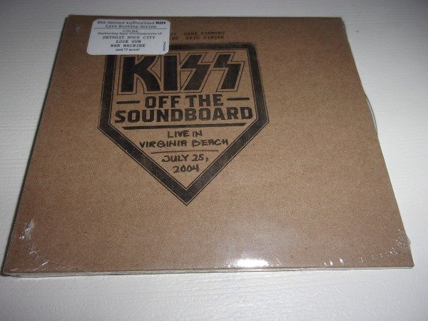 Producto - 2 CDS KISS OFF THE SOUNDBOARD LIVE VIRGINA BEACH NUEVO USA L51