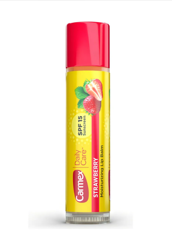 Producto - Bálsamo Hidratante Carmex en Barra "Strwberry SPF 15"
