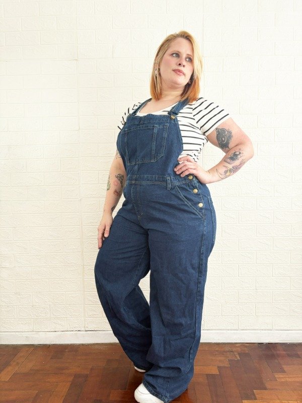 Producto - Jardinero de Jean azul