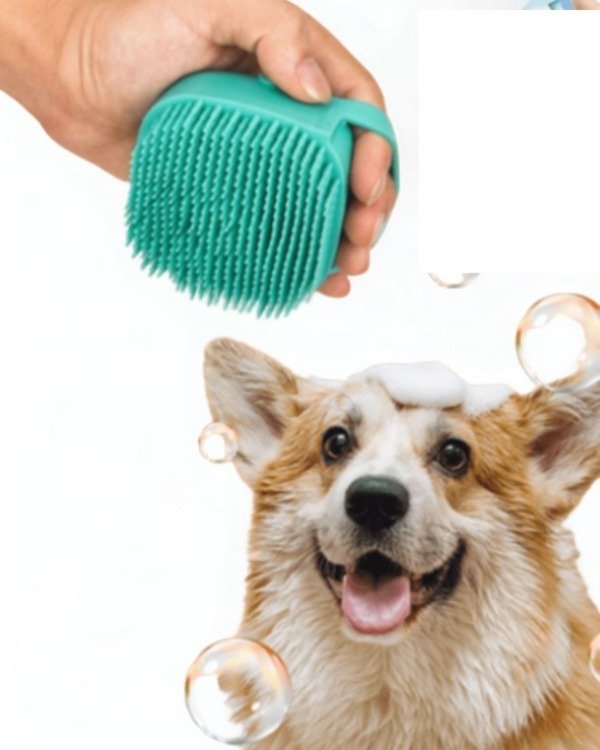 Producto - Cepillo Masajeador de Shampoo para Mascotas