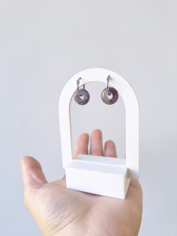 Producto - Aros DONA de amatista