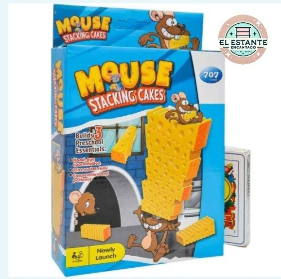 Producto - Juego de Habilidad Torre De Queso Para 4 Jugadores en Caja ( 27x27 Cm )
