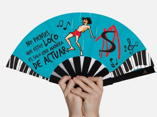 Producto - -PREVENTA- Abanico "Charly Garcia" -Con accesorios-