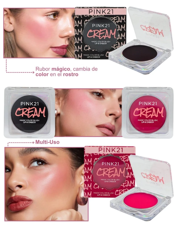 Producto - Rubor mágico en crema Pink 21