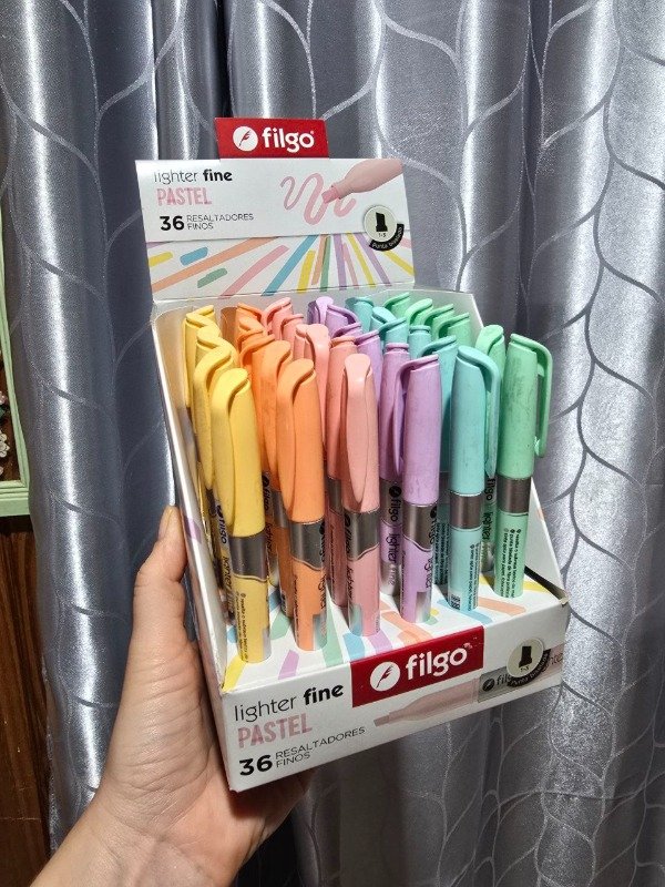 Producto - resaltadores pasteles