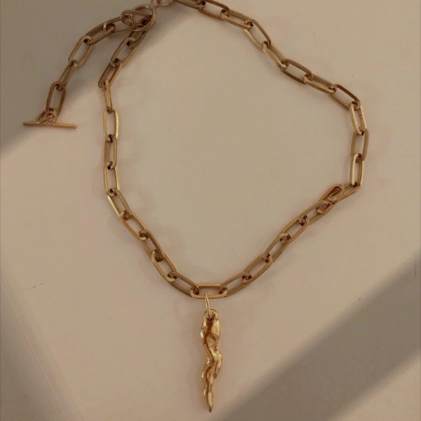 Producto - Collar gota de bronce