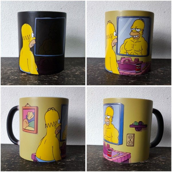 Producto - Taza Mágica 3D - Homero Espejo