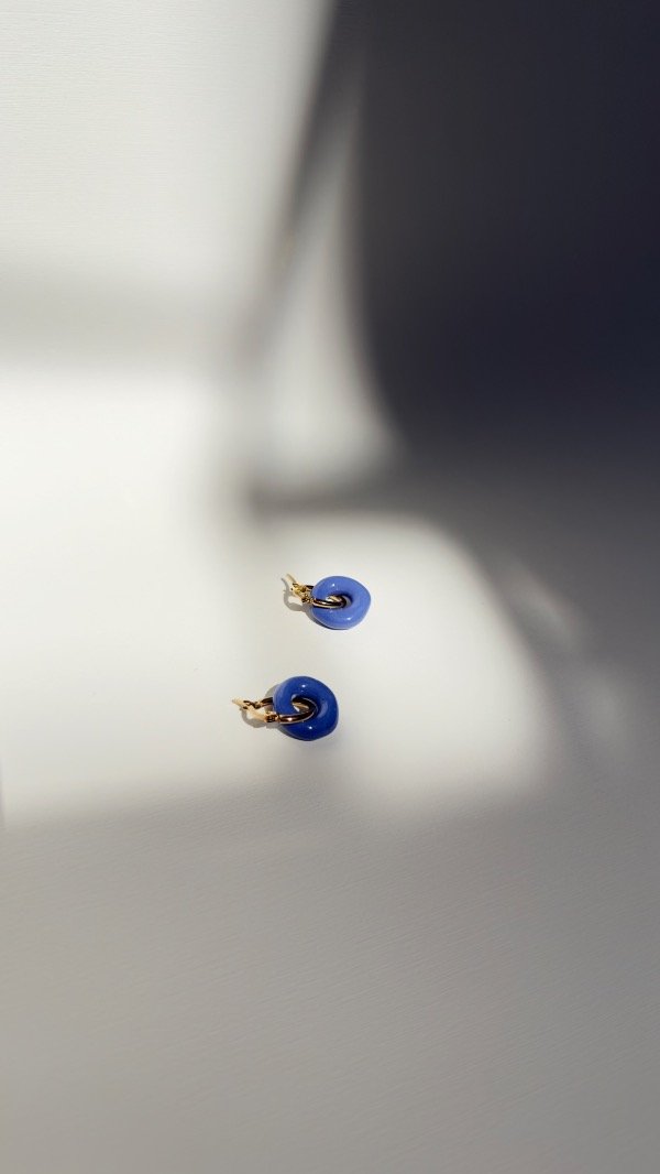 Producto - Argollita azul claro