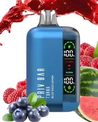 Producto - Priv Bar Turbo 15k Blue Razz Watermelon